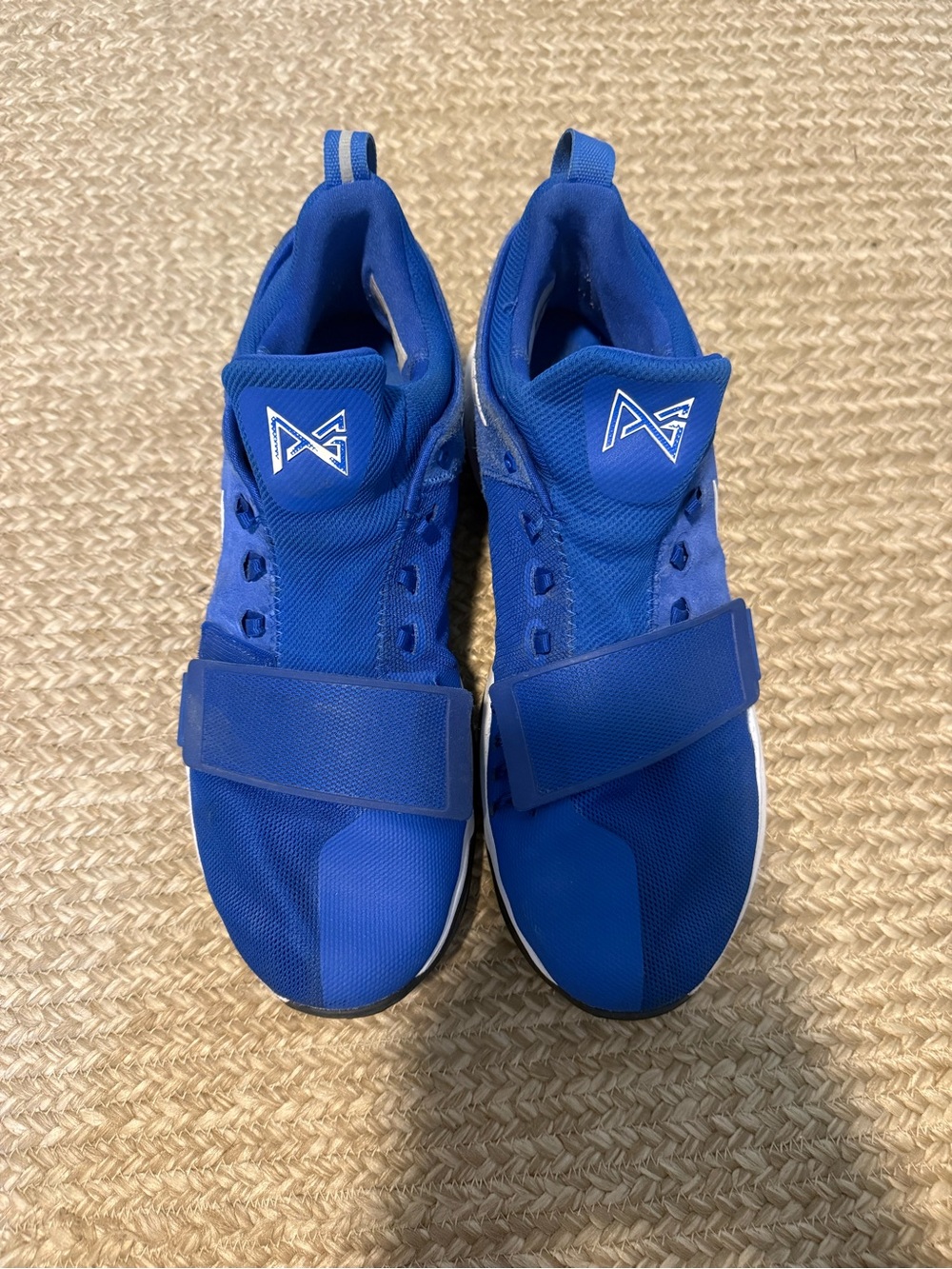 Nike Blue Performance Slip-On Training Shoes with Strap